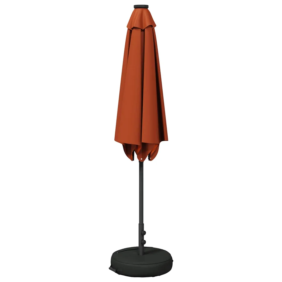 Parasol de jardin avec lumières LED et base 270 x 270 cm - 3