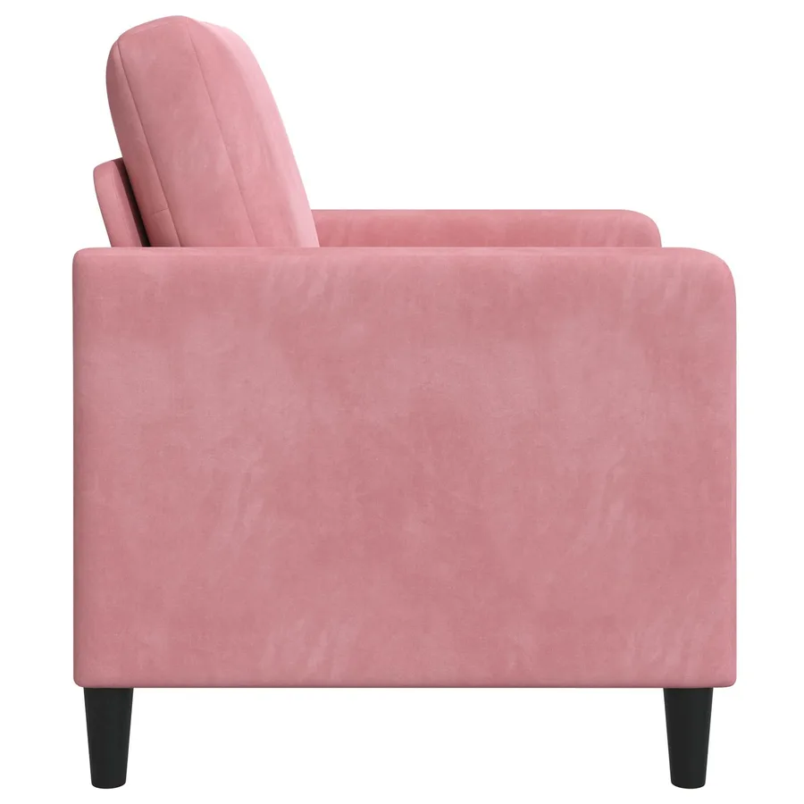 Sofa avec rangement Rose 72 x 78 x 87 cm Polyester - 5