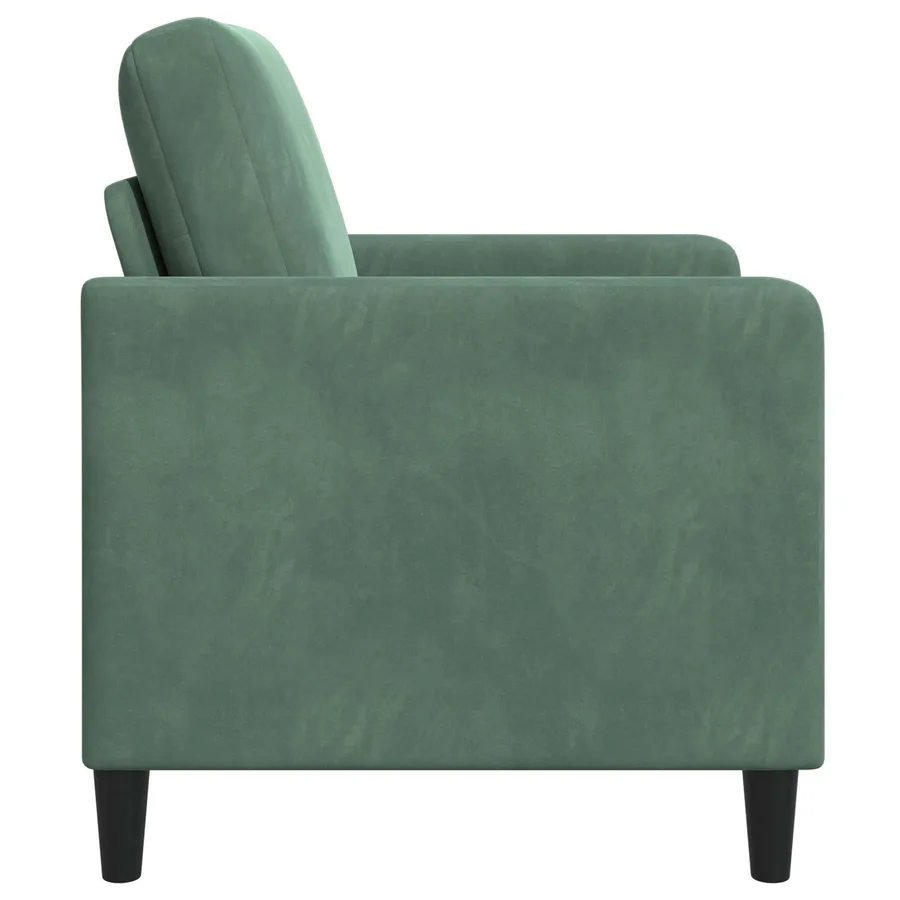 Sofa avec rangement Vert Mer 72 x 78 x 87 cm Polyester - 5