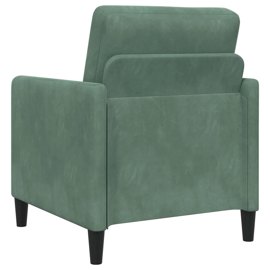 Sofa avec rangement Vert Mer 72 x 78 x 87 cm Polyester - 6