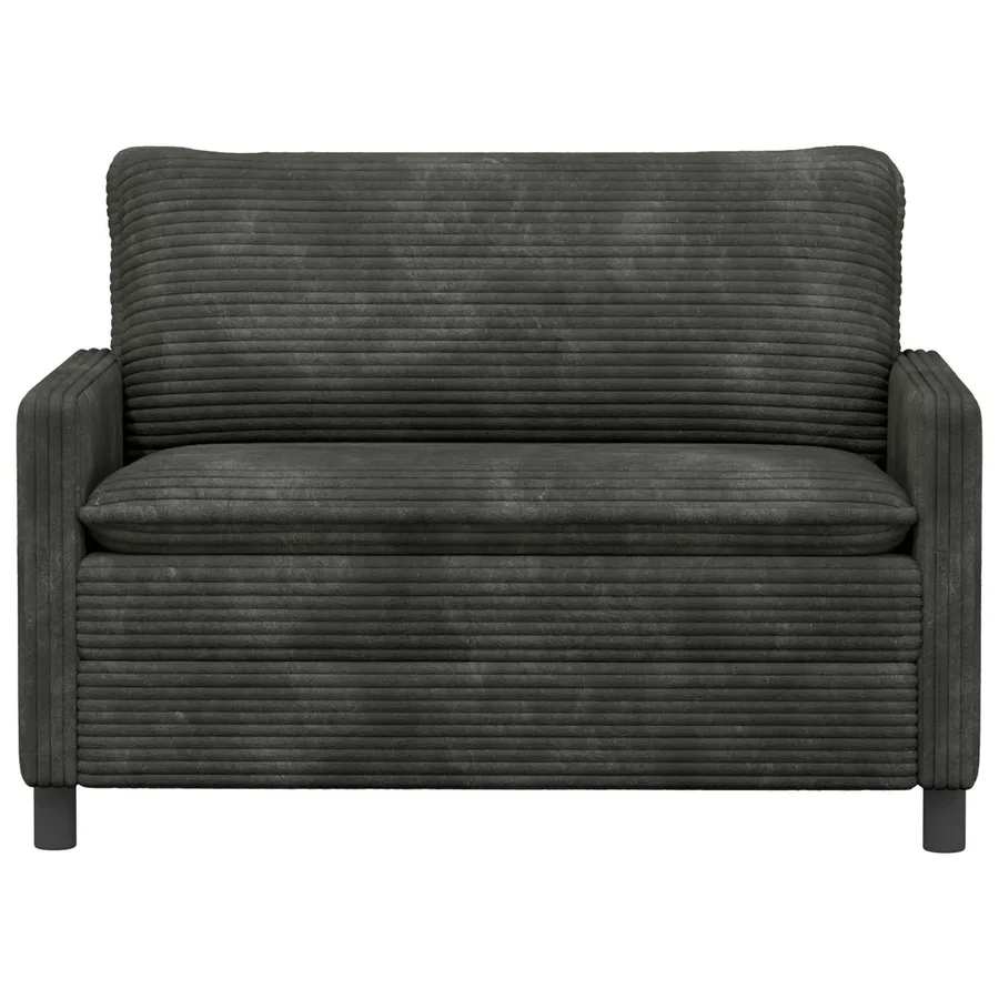 Canapé Anthracite 126 x 81 x 87,5 cm Polyester - 3