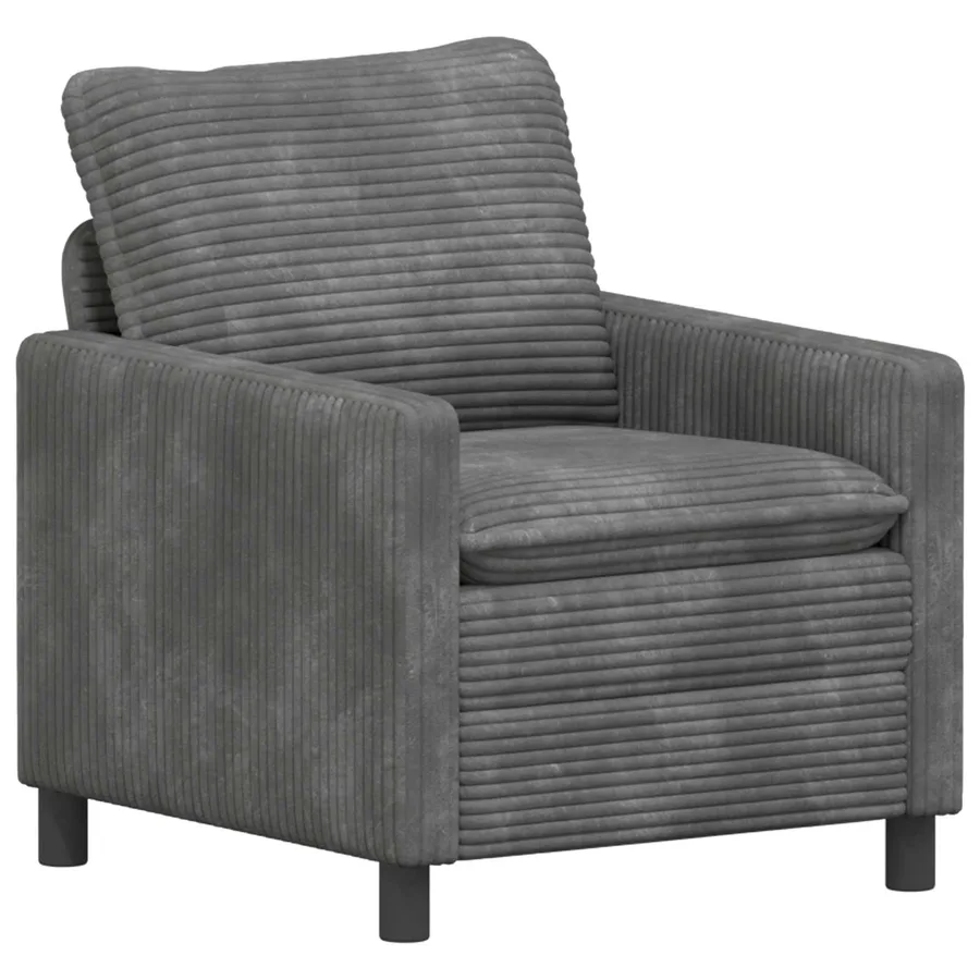 Ensemble de Canapés 2 pcs Gris clair Polyester - 3