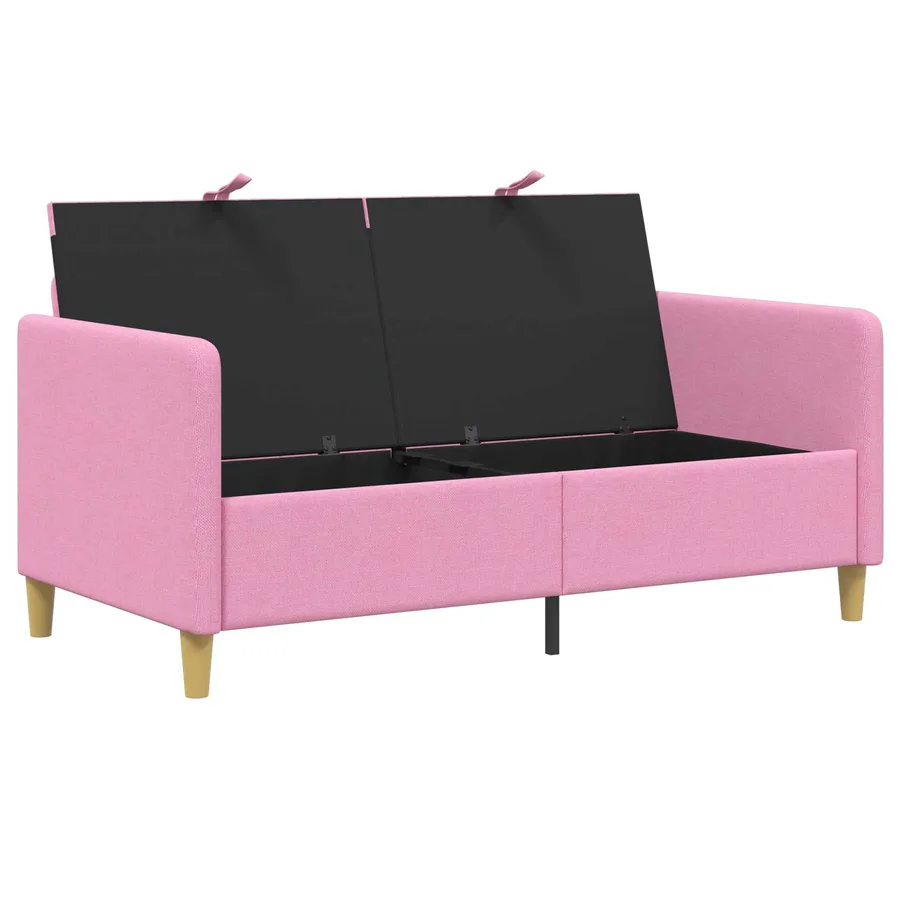 Sofa avec rangement Rose 152 x 78 x 87 cm Polyester - 4