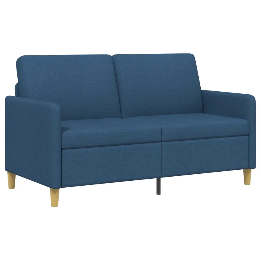 Sofa avec rangement Bleu 152 x 78 x 87 cm Polyester - 2