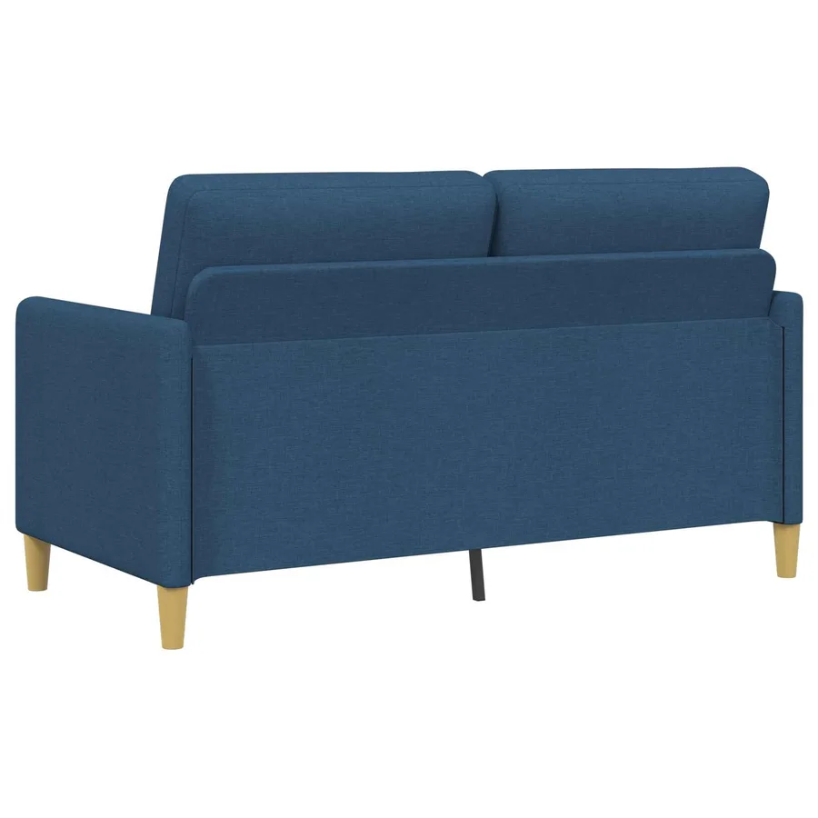Sofa avec rangement Bleu 152 x 78 x 87 cm Polyester - 5