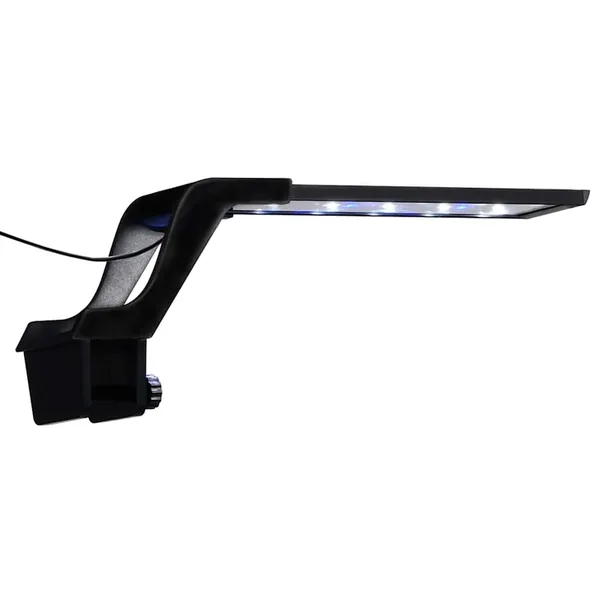 Lampe à LED d'aquarium avec pince 25-45 cm Bleu et blanc