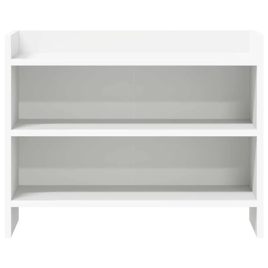 Meuble TV 60 x 33 x 47 cm Blanc Bois d'ingénierie - 4