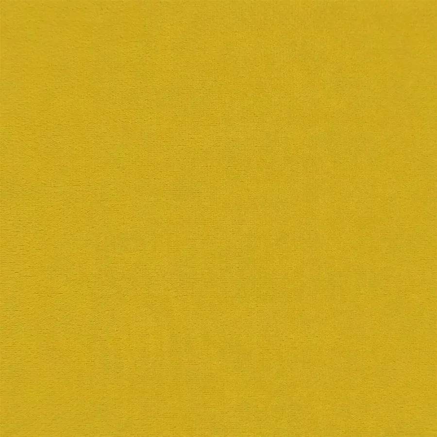 Chaise à bascule Jaune moutarde Velours - 8