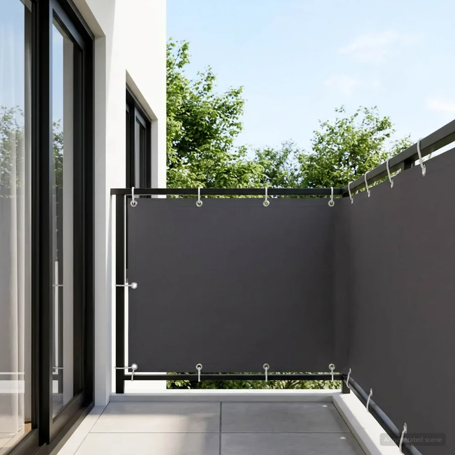 Écran de confidentialité pour balcon 150 x 200 cm - 3