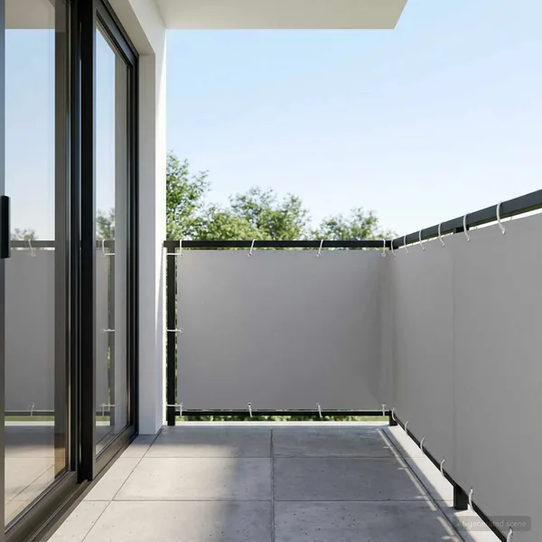 Écran de confidentialité pour balcon 1,5 x 15 m
