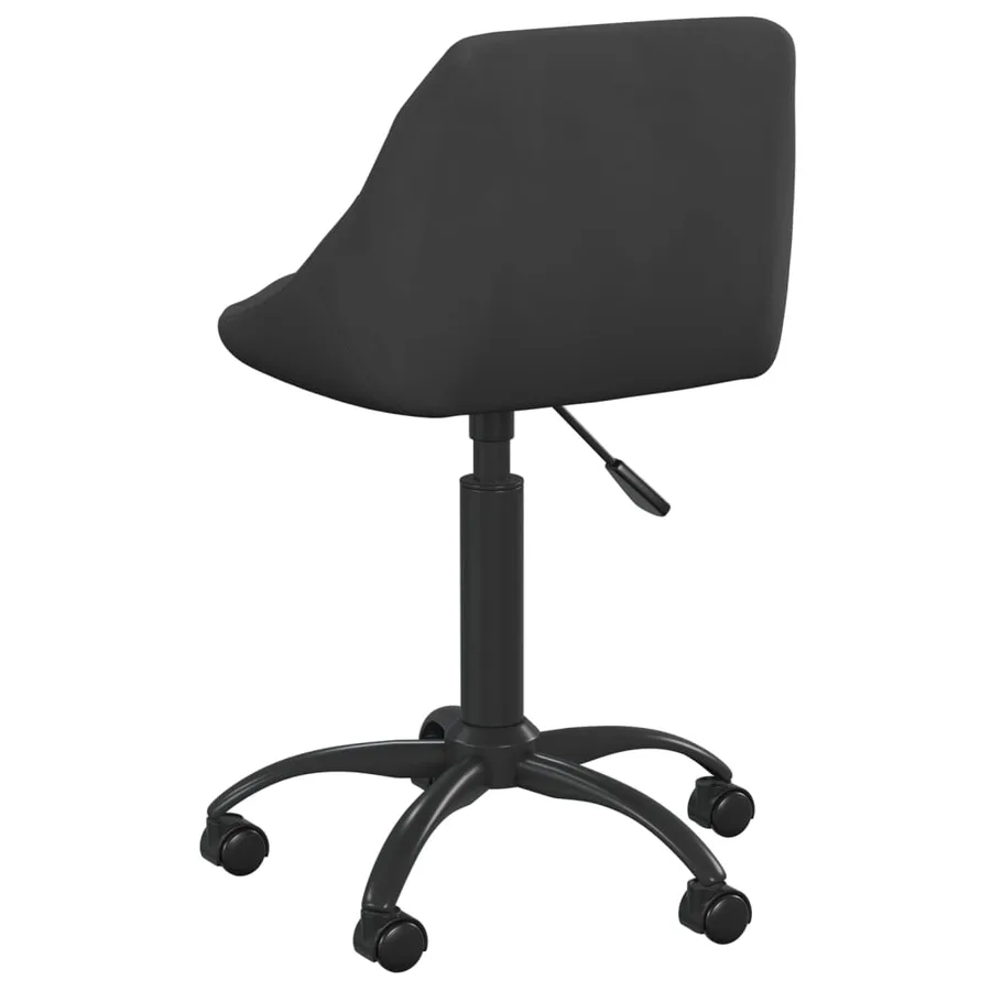 Chaise de salle à manger Noir Velours - 5