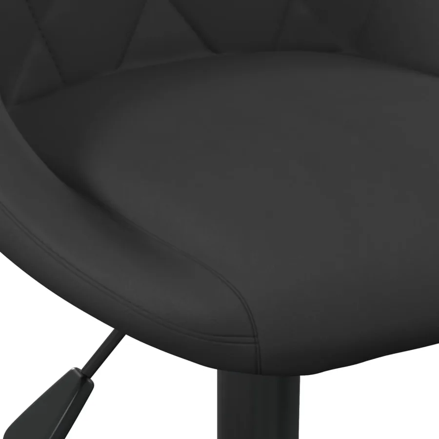 Chaise de salle à manger Noir Velours - 7