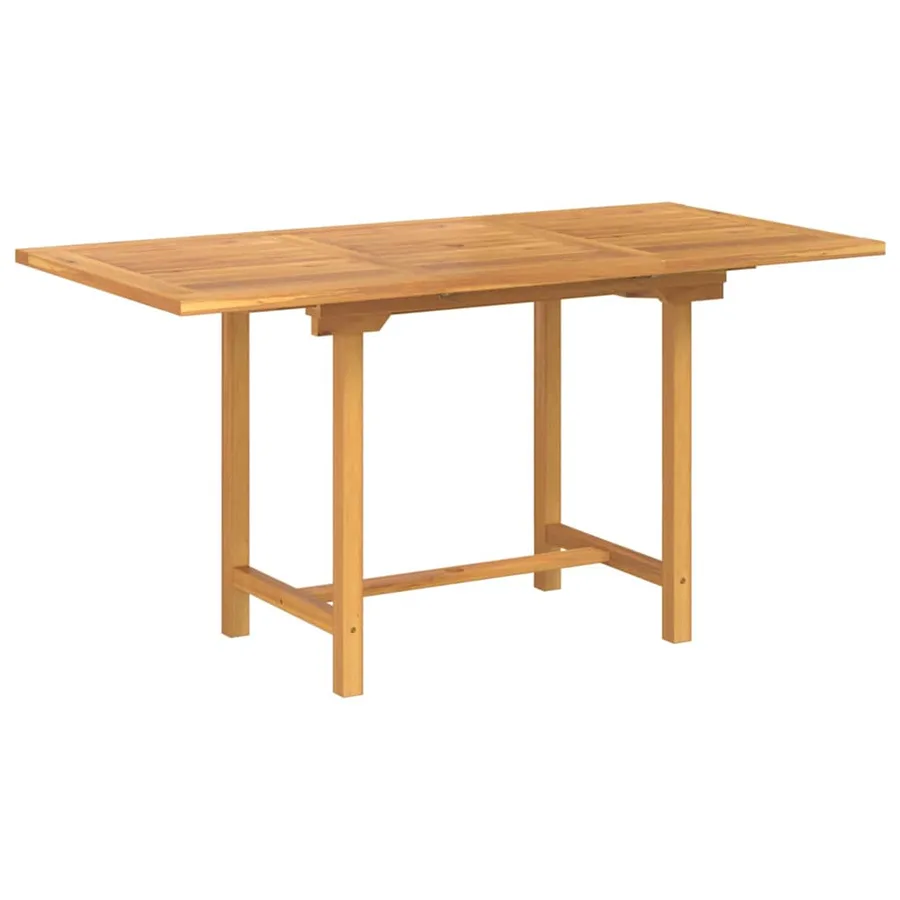 Ensemble de salle à manger pour jardin 7 pcs Marron - 5