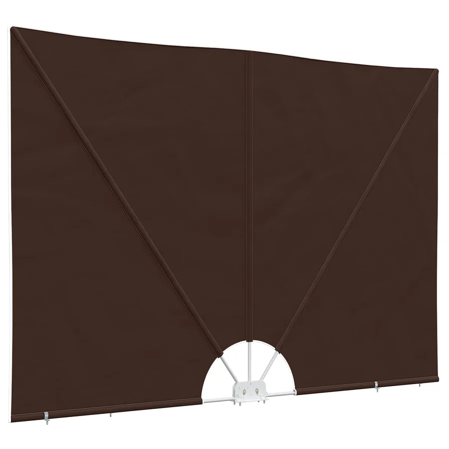 Écran de confidentialité pour balcon 240 x 160 cm Polyester