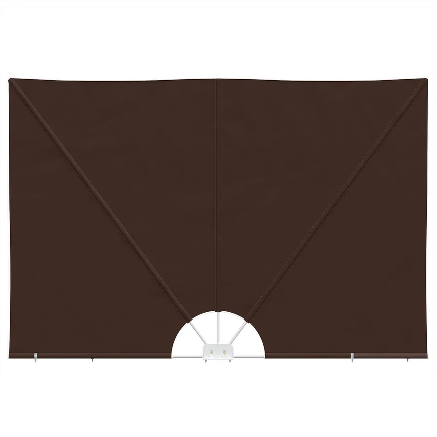 Écran de confidentialité pour balcon 240 x 160 cm Polyester - 2