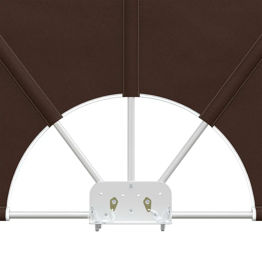 Écran de confidentialité pour balcon 240 x 160 cm Polyester - 4