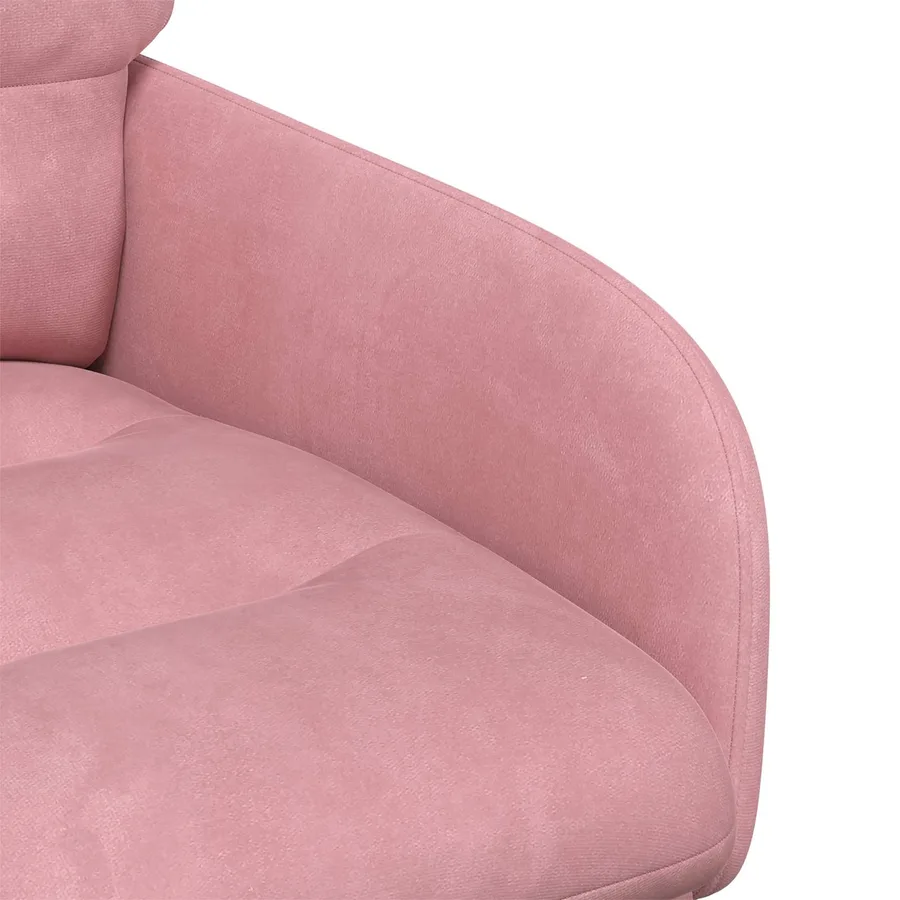 Chaises de salle à manger 6 pcs Velours Rose 59 x 59,5 x 90 cm - 6