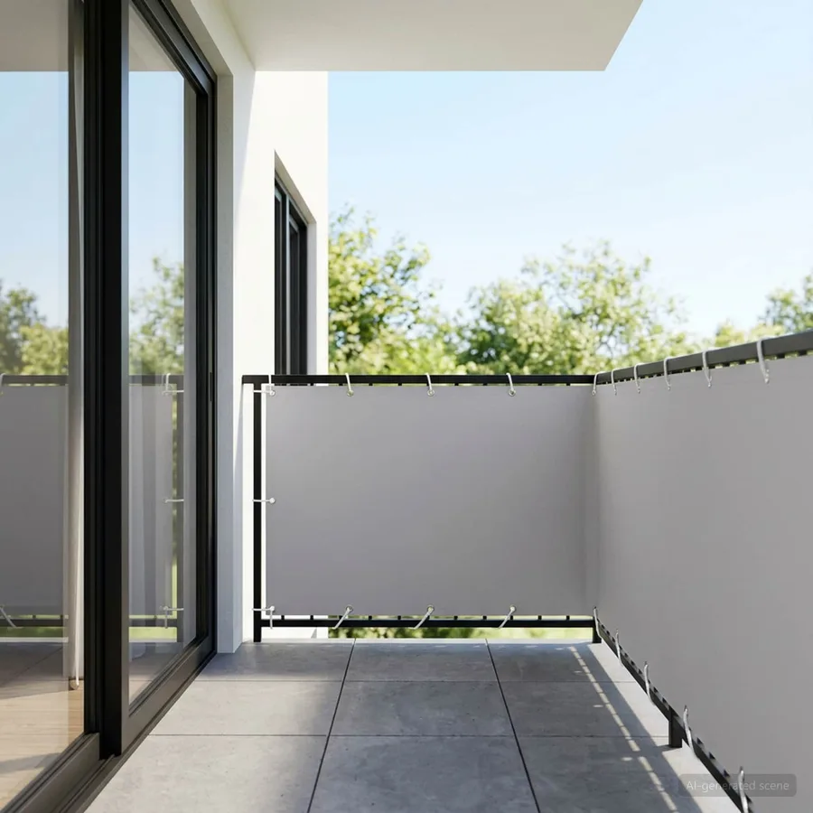 Écran de confidentialité pour balcon 1,2 x 15 m - 3