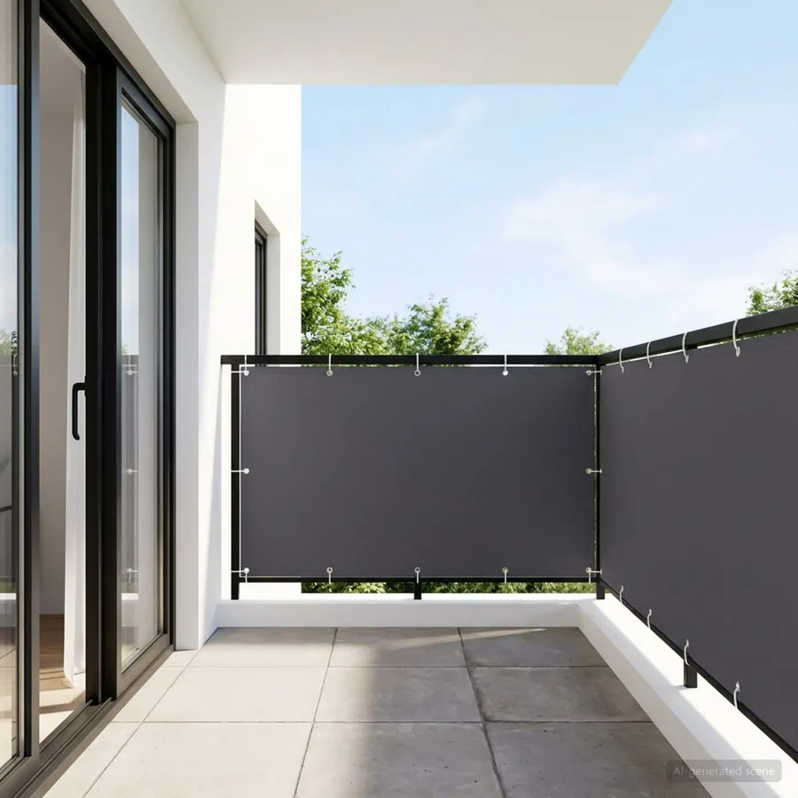 Écran de confidentialité pour balcon 1,2 x 25 m - 3