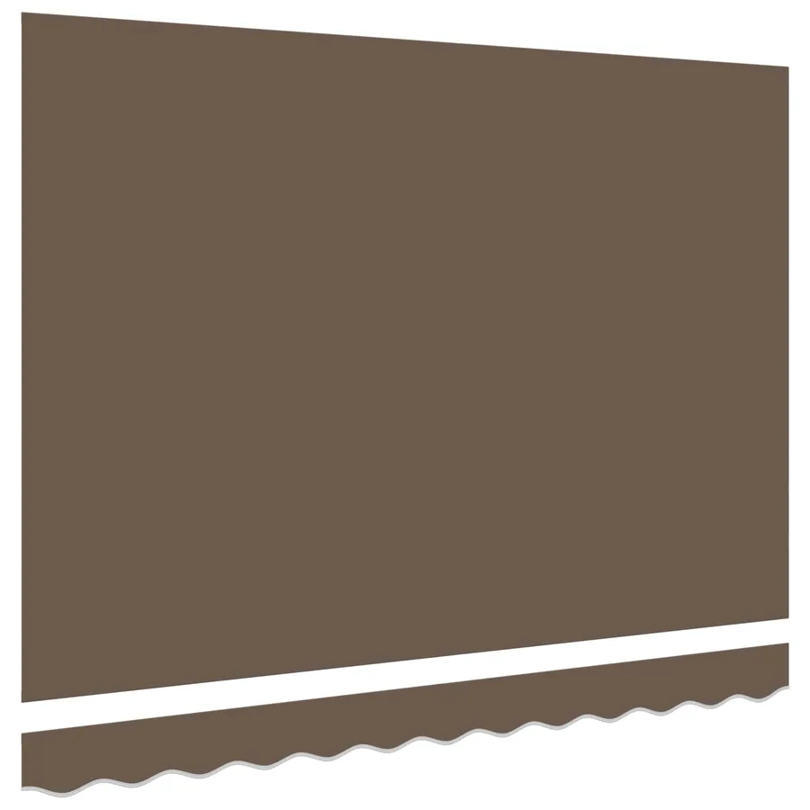 Toile de rechange pour auvent Taupe 4 x 2 m Polyester - 3