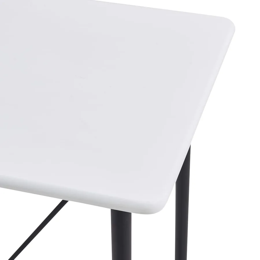 Table de bar Blanc 120x60x110 cm MDF - 5
