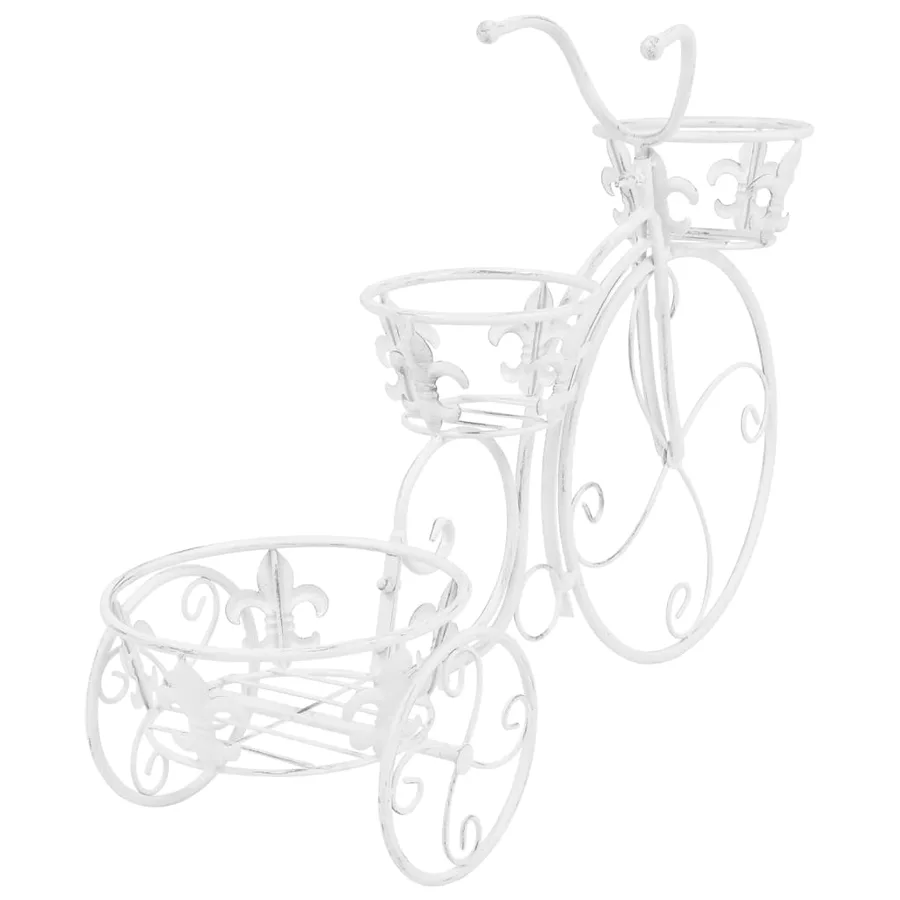 Support de plantes sous forme de vélo Style vintage Métal - 4