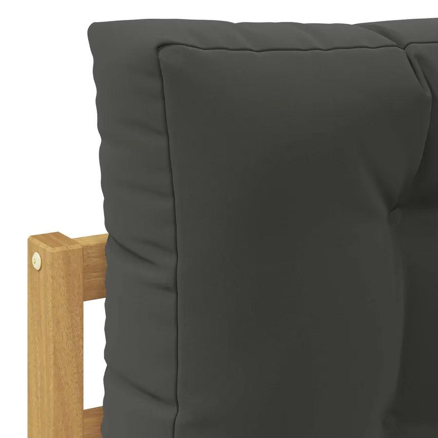 Ensemble de canapés d'extérieur 5 pc Blanc et anthracite - 6