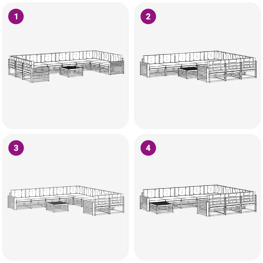 Ensembles de canapés 11 pc - 7