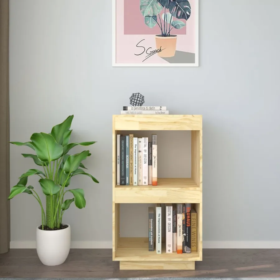 Bibliothèque 40x35x71 cm bois de pin massif - 3