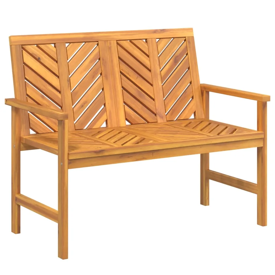 Ensemble de salon de jardin 2 pcs bois d'acacia solide - 3