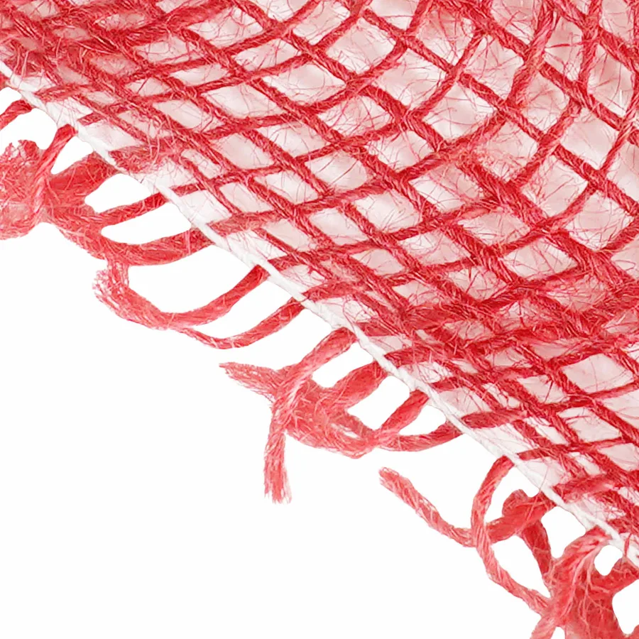 Rouleau de jute Rouge 5 x 2500 cm - 3