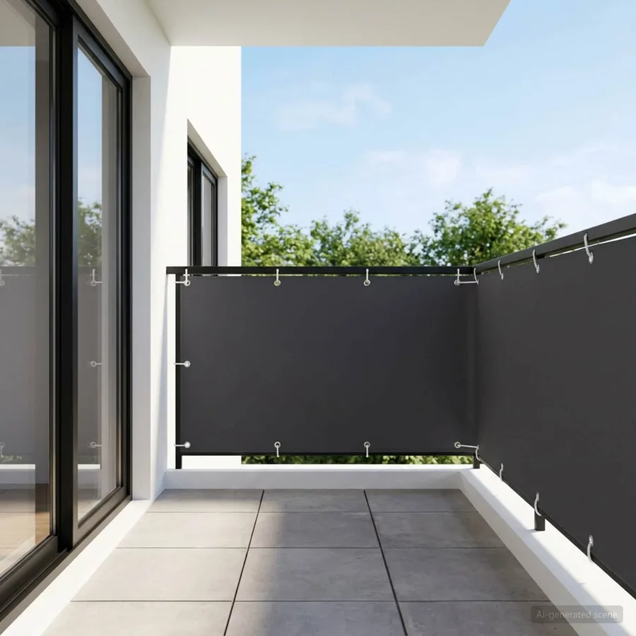 Écran de confidentialité pour balcon 1,2 x 15 m - 3