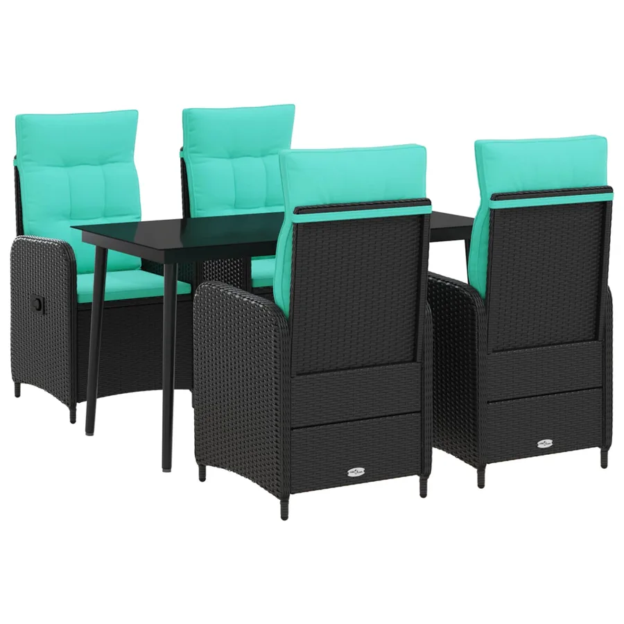 Ensemble de Tables Basses avec coussin avec oreiller 5 pcs - 2