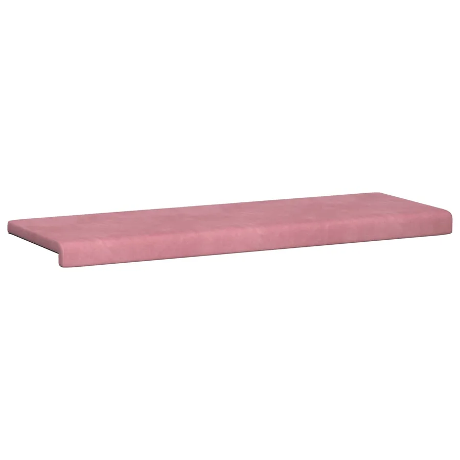 Coussin de banc Velours (V) Rose Profondeur 35 cm - 5