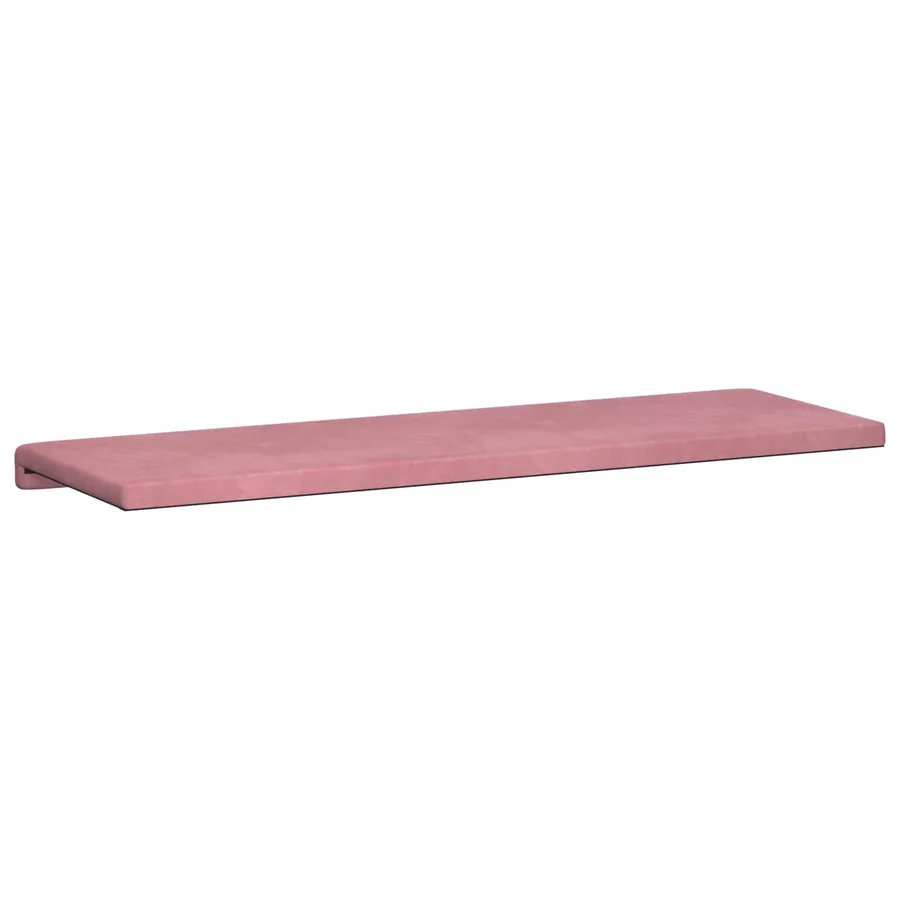 Coussin de banc Velours (V) Rose Profondeur 35 cm - 7