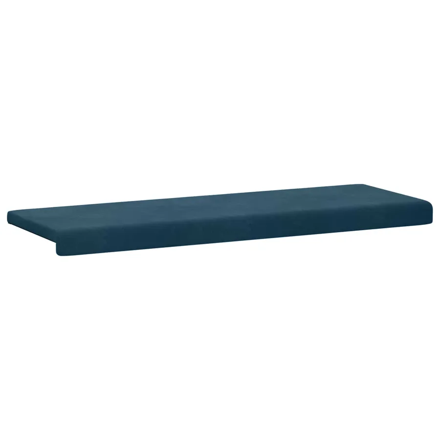 Coussin de banc Velours (V) Bleu Profondeur 35 cm - 5