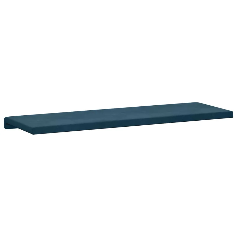 Coussin de banc Velours (V) Bleu Profondeur 35 cm - 7