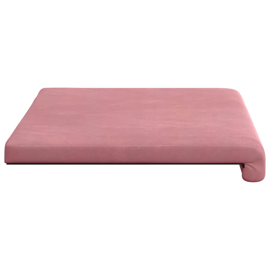 Coussin de banc Velours (V) Rose Profondeur 35 cm - 6