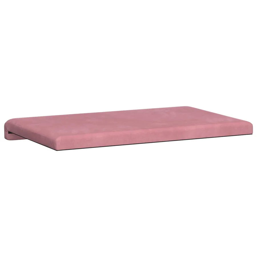 Coussin de banc Velours (V) Rose Profondeur 35 cm - 7