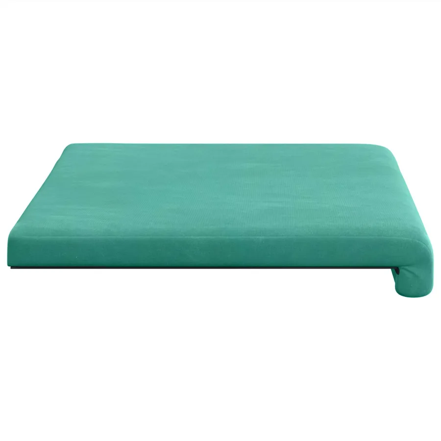 Coussin de banc Velours (V) Turquoise Profondeur 35 cm - 6