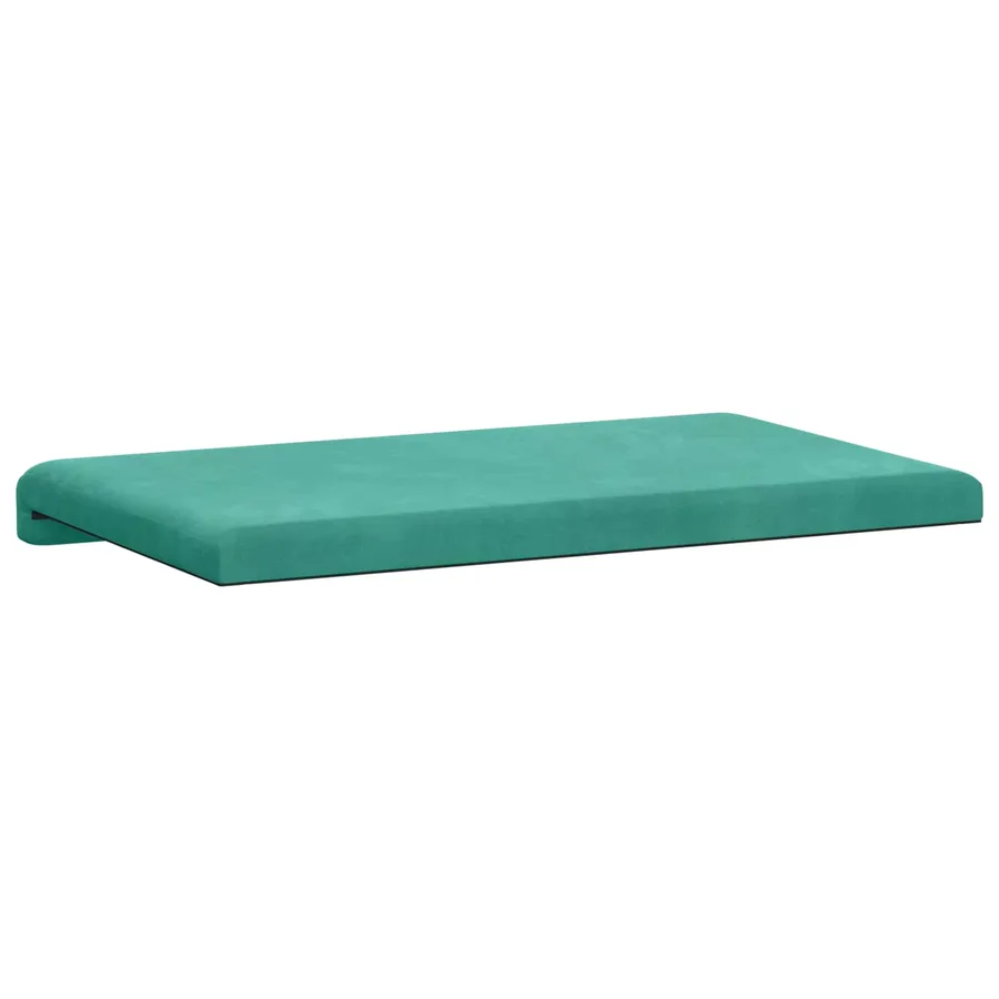 Coussin de banc Velours (V) Turquoise Profondeur 35 cm - 7