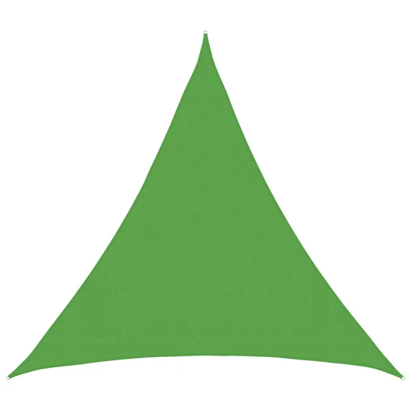 Voile d'ombre Vert clair 2 x 2 x 2 m HDPE