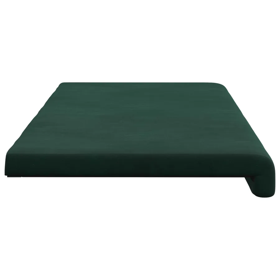 Coussin de banc Velours (V) Vert foncé Profondeur 35 cm - 6