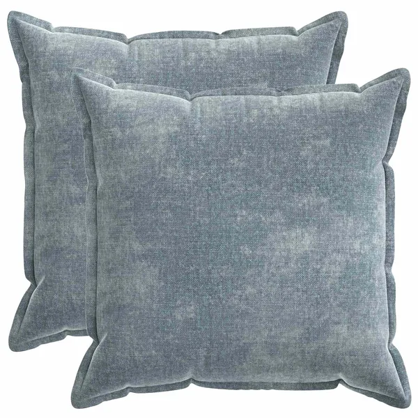 Housse de coussin 2 pcs HOUTEN Bleu clair 70 x 70 cm