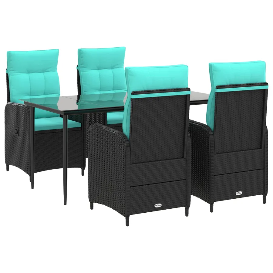Ensemble de Tables Basses avec coussin avec oreiller 5 pcs - 2