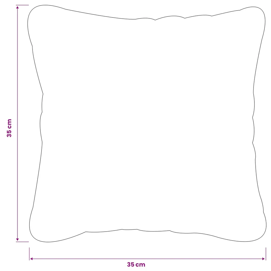 Housse de coussin 6 pcs HEERLEN Gris clair 35 x 35 cm - 8