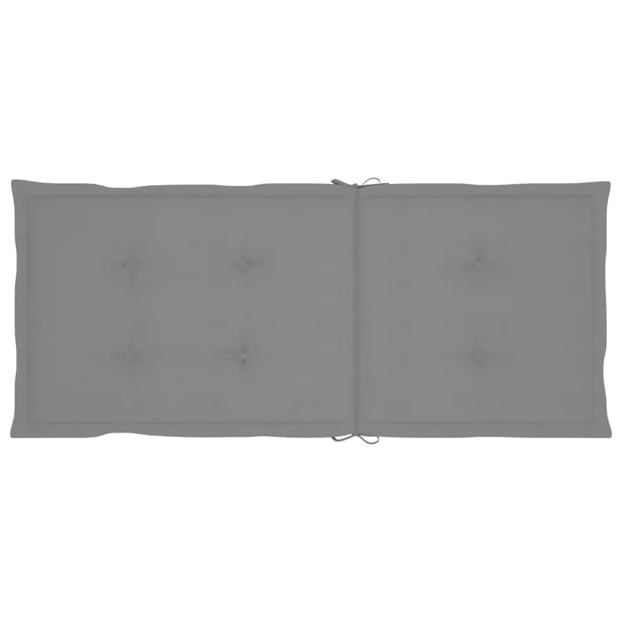 Chaise à bascule avec coussin bambou - 6