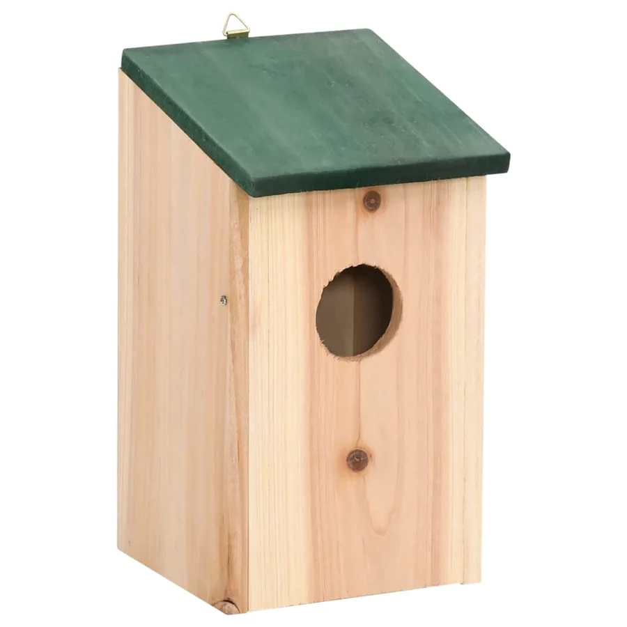 Nichoirs 8 pcs Bois 12x12x22 cm - 2