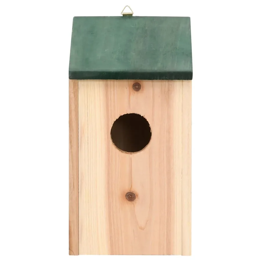 Nichoirs 8 pcs Bois 12x12x22 cm - 3