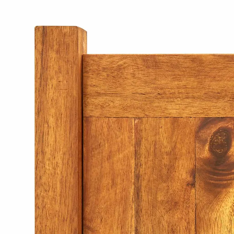 Lit surélevé de jardin Bois d'acacia 150x30x25 cm - 6